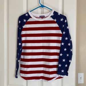 Tipsyelves America long sleeve shirt